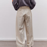 Kapital 36/2 Westpoint Chino ZOOT Trouser (Mens), Ecru