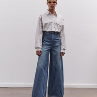 Kapital 14Oz Denim 5P Skittle Baggy Pants, Pro