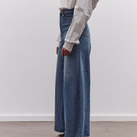Kapital 14Oz Denim 5P Skittle Baggy Pants, Pro