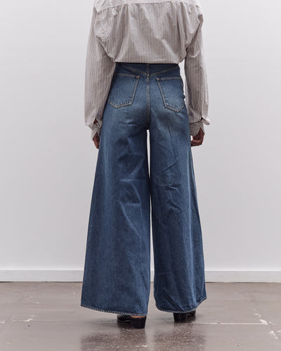 Kapital 14Oz Denim 5P Skittle Baggy Pants, Pro