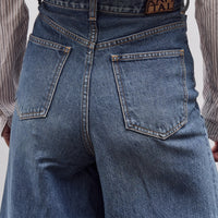 Kapital 14Oz Denim 5P Skittle Baggy Pants, Pro