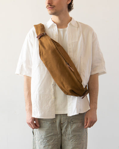 Kapital #6 Canvas Little Snufkin Bag, Camel