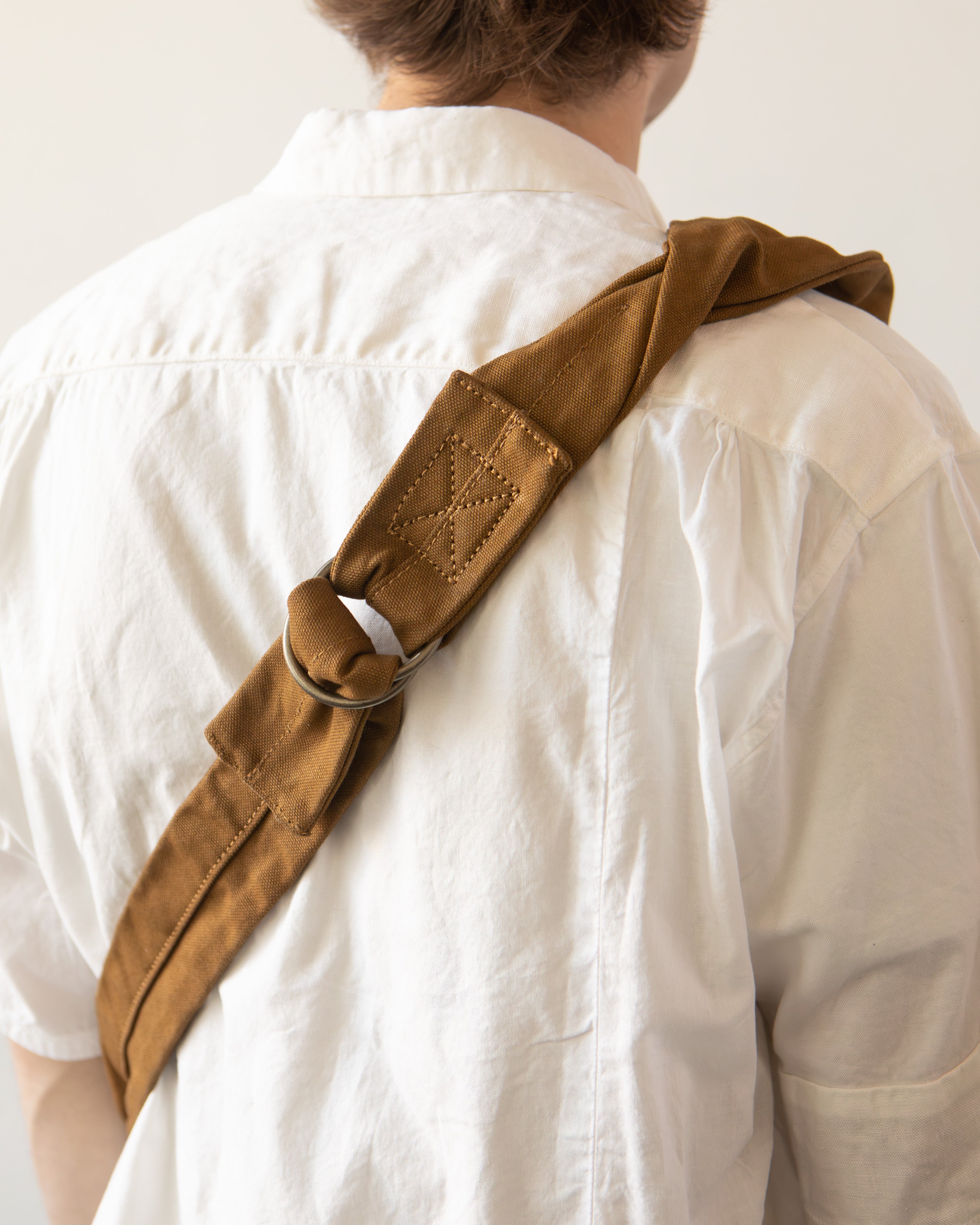 新品KAPITAL帆布スナフキンBAGキャメル 6号帆布 スナフキンBAG | KAPITAL