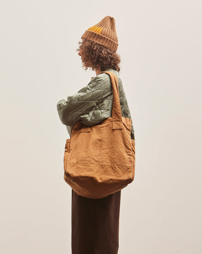 Kapital #6 Canvas Standard Tote, Camel