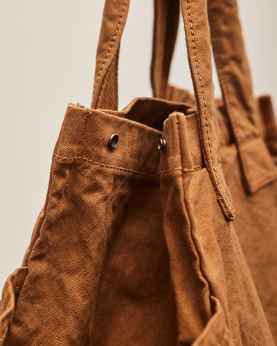 Kapital #6 Canvas Standard Tote, Camel