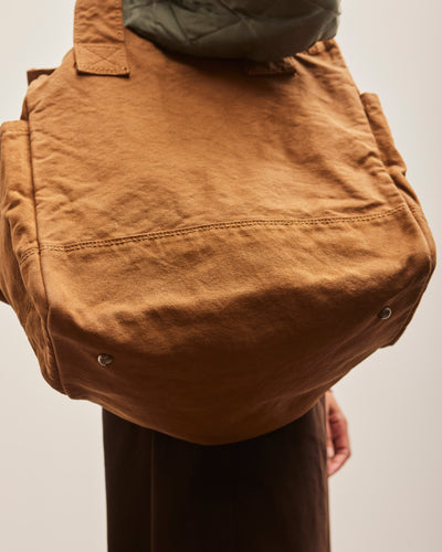 Kapital #6 Canvas Standard Tote, Camel