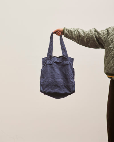 Kapital #6 Canvas Standard Tote, Navy