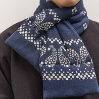 Kapital Bandana Kesa Scarf, Navy
