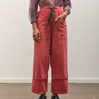 Kapital Canvas W-Knee EASY Baggy Pants, CALIFORNIA R