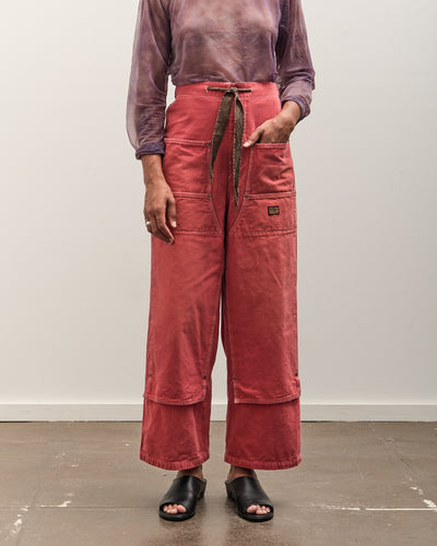 Kapital Canvas W-Knee EASY Baggy Pants, CALIFORNIA R