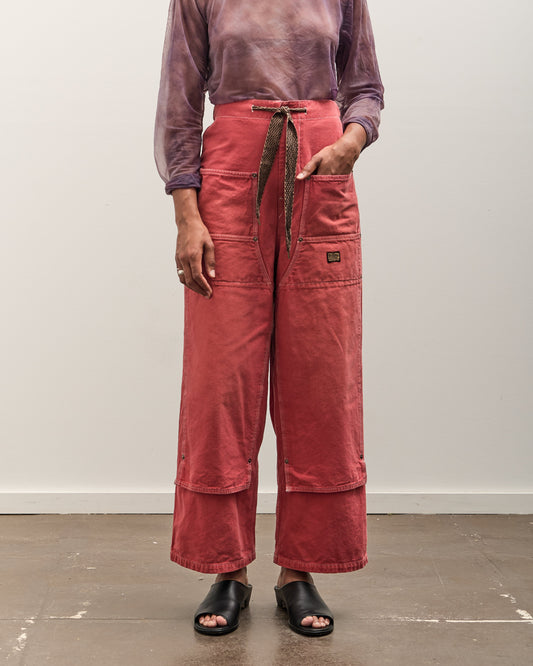 Kapital Canvas W-Knee EASY Baggy Pants, CALIFORNIA R