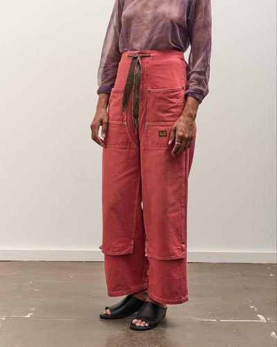 Kapital Canvas W-Knee EASY Baggy Pants, CALIFORNIA R