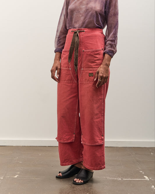 Kapital Canvas W-Knee EASY Baggy Pants, CALIFORNIA R