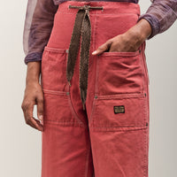 Kapital Canvas W-Knee EASY Baggy Pants, CALIFORNIA R