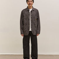 Kapital Grandrelle Chambray Cactus Coverall, Charcoal