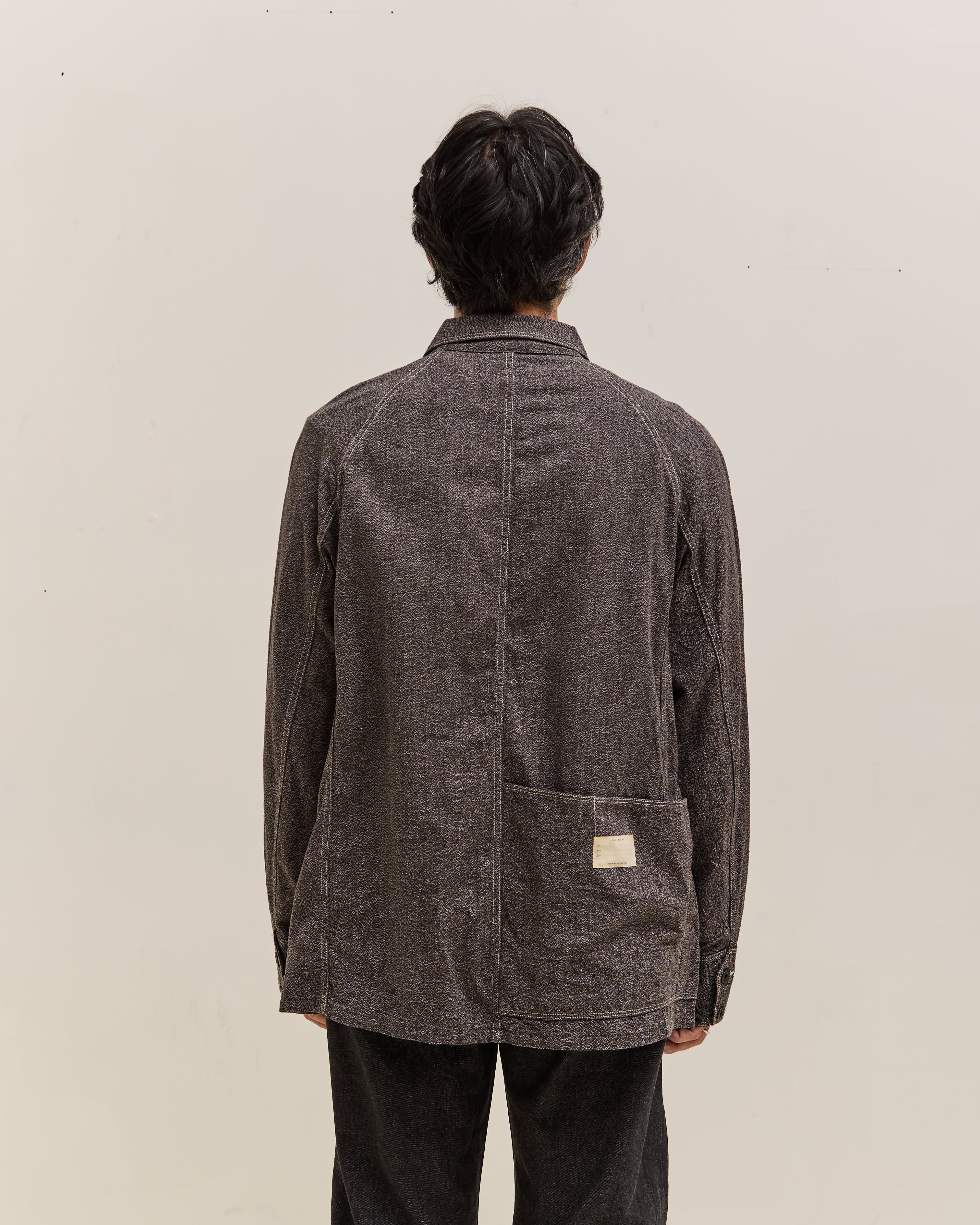 Kapital Grandrelle Chambray Cactus Coverall, Charcoal – Glasswing