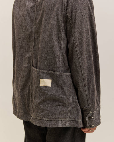 Kapital Grandrelle Chambray Cactus Coverall, Charcoal