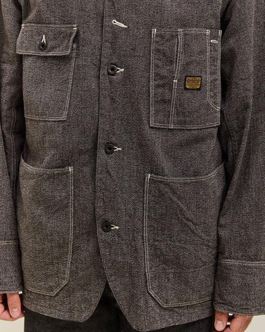 Kapital Grandrelle Chambray Cactus Coverall, Charcoal