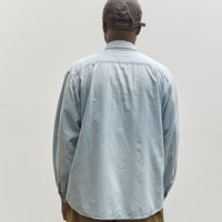 Kapital Chambray Drizzler Work Shirt, Sax