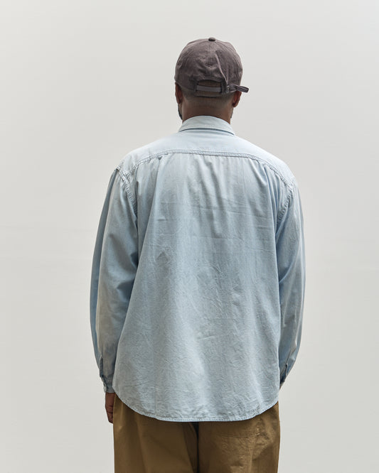 Kapital Chambray Drizzler Work Shirt, Sax