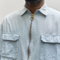 Kapital Chambray Drizzler Work Shirt, Sax