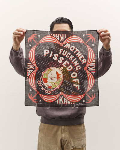 Kapital Color Bandana Ikarimakuri, Black