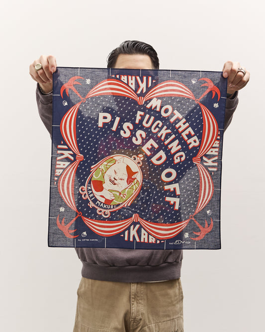 Kapital Color Bandana (Ikarimakuri), Navy