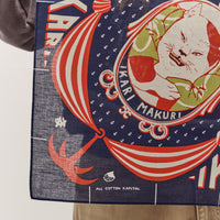 Kapital Color Bandana (Ikarimakuri), Navy