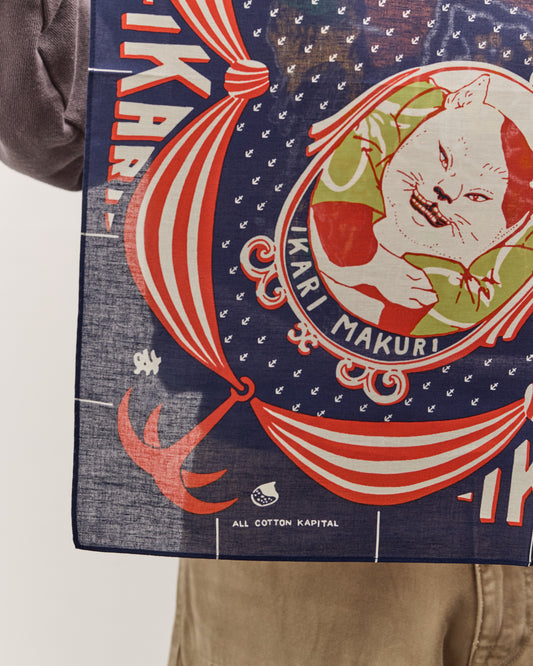 Kapital Color Bandana (Ikarimakuri), Navy