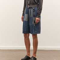 Kapital TUGIHAGI EASY Short Pants, Navy