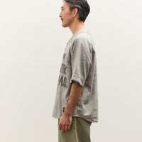 Kapital Cotton Wool GREAT KOUNTRY Baseball Shirt (KOUNTRY DREAM CATCH Remak, LightGray