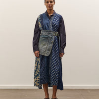 Kapital 12oz Denim Coverall Apron (Memorial Embroidery Model), PRO