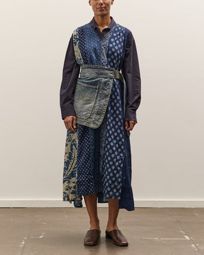 Kapital French Linen LAMP Dress (BONE), IDG