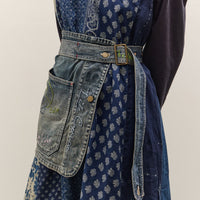 Kapital 12oz Denim Coverall Apron (Memorial Embroidery Model), PRO