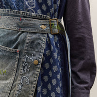 Kapital 12oz Denim Coverall Apron (Memorial Embroidery Model), PRO