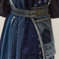 Kapital 12oz Denim Coverall Apron (Memorial Embroidery Model), PRO