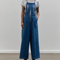 Kapital 11.5oz Denim Macaroni Overall, Indigo