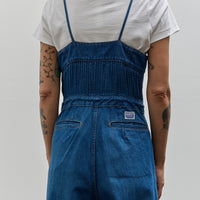 Kapital 11.5oz Denim Macaroni Overall, Indigo