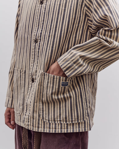 Kapital Dixie Hickoree Cactus Coverall (Wwii Model), Mauve