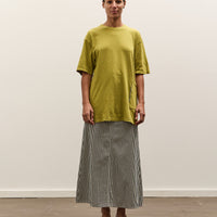 Kapital Gauze Jersey Biscuit Pocket T, Yellow Green