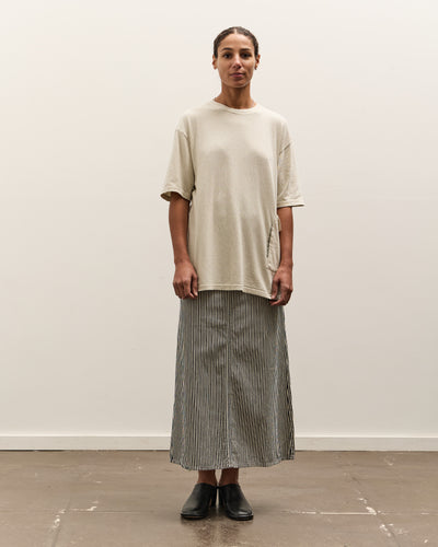 Kapital Gauze Jersey Biscuit Pocket T, Ivory