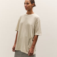 Kapital Gauze Jersey Biscuit Pocket T, Ivory