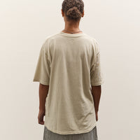 Kapital Gauze Jersey Biscuit Pocket T, Ivory