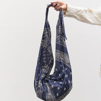 Kapital Gauze RAT BRAND Bandana Patchwork TRANSIT SNUFKIN Bag, Aubergine