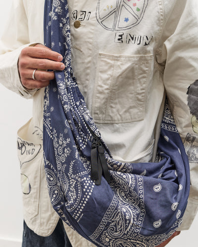 Kapital Gauze RAT BRAND Bandana Patchwork TRANSIT SNUFKIN Bag, Aubergine