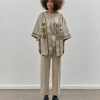 Kapital GREAT KOUNTRY Baseball Shirt, Beige French Linen