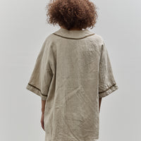 Kapital GREAT KOUNTRY Baseball Shirt, Beige French Linen