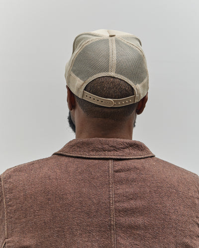 Kapital Laundry Shrink Truck Cap, Beige