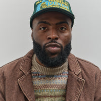 Kapital Laundry Shrink Truck Cap, Dark Green