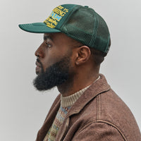Kapital Laundry Shrink Truck Cap, Dark Green
